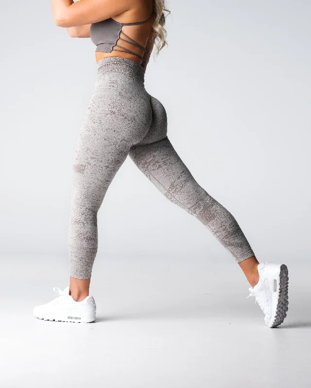 Taupe Digital Seamless Leggings