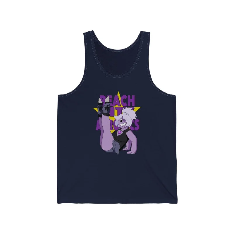 Beach City Aerobics with Amethyst Tank