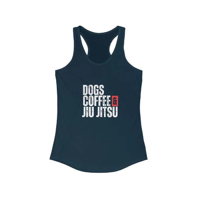 Dogs and Coffee and Jiu Jitsu Tank Top