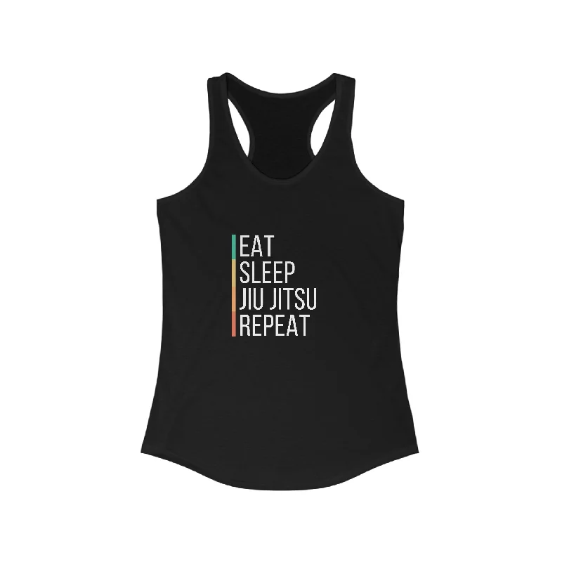 Eat Sleep Jiu Jitsu Repeat Tank Top