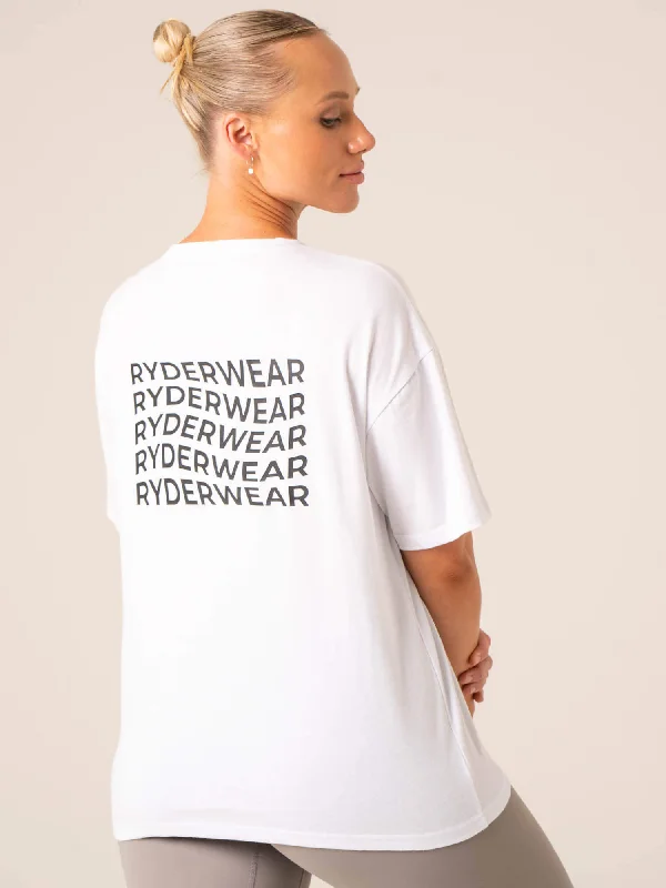 Embody Oversized T-Shirt - White