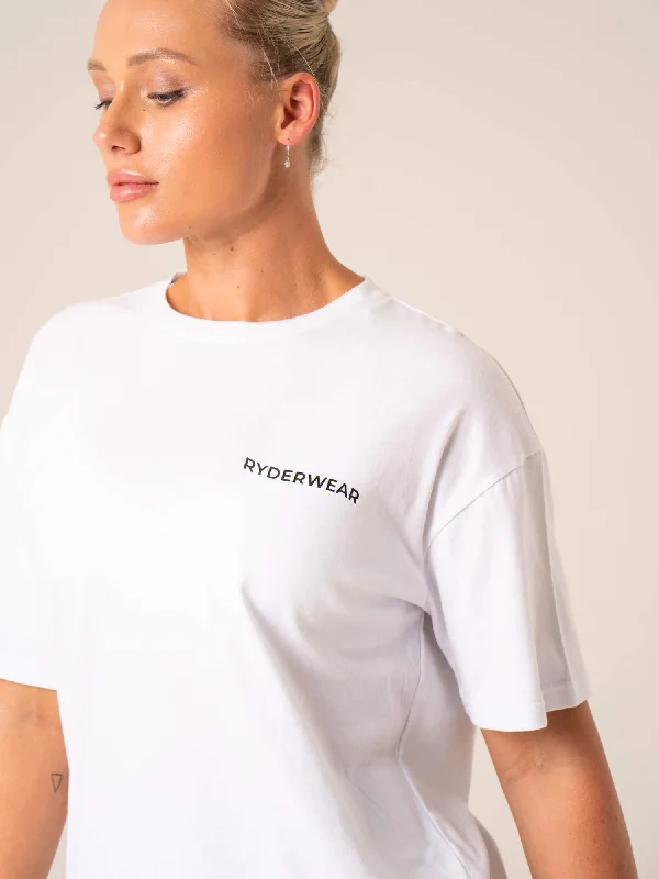 Embody Oversized T-Shirt - White