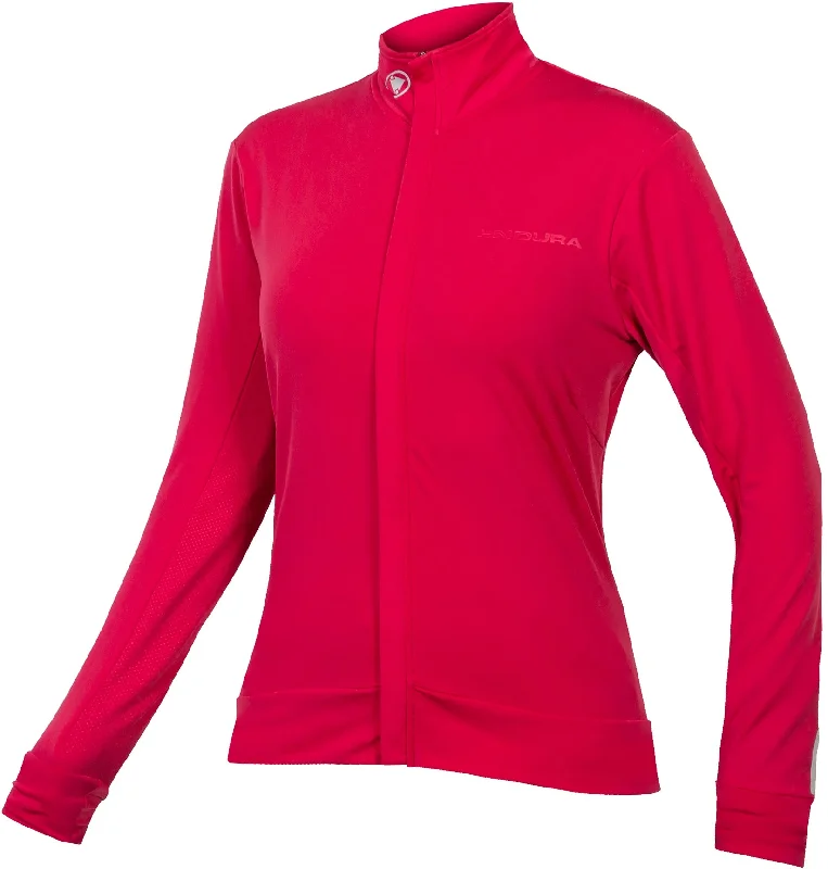 Endura Xtract Roubaix Long Sleeve Womens Cycling Jersey - Pink