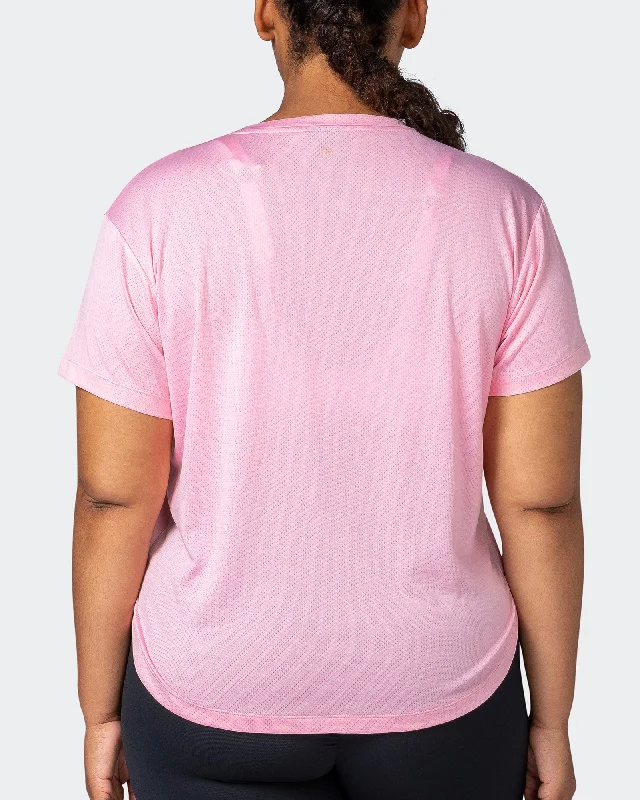 Limitless Training Tee - Strawberry Pink