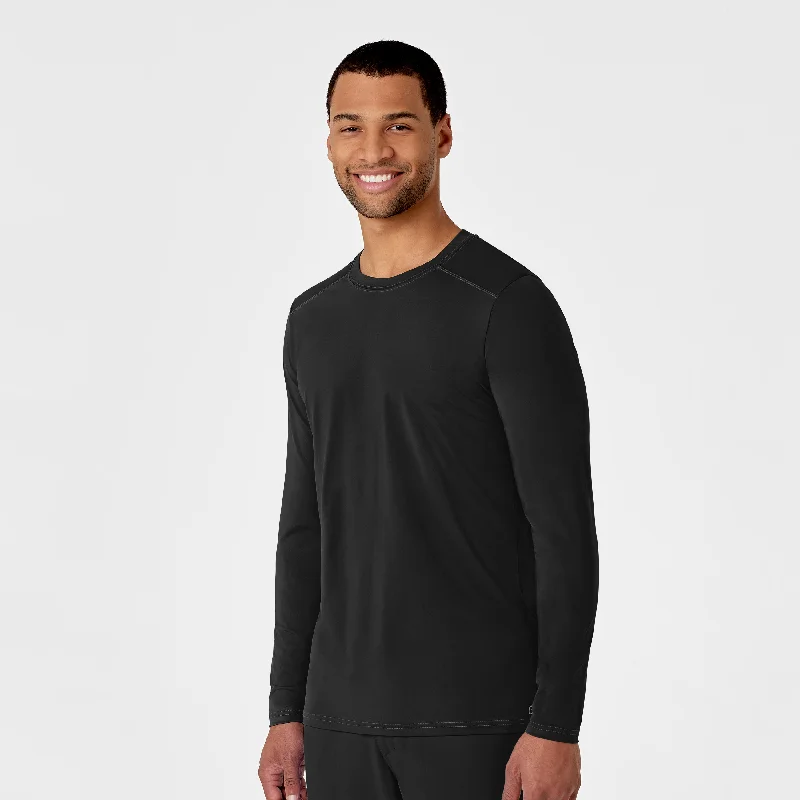 Men's Performance Long Sleeve Tee - Black