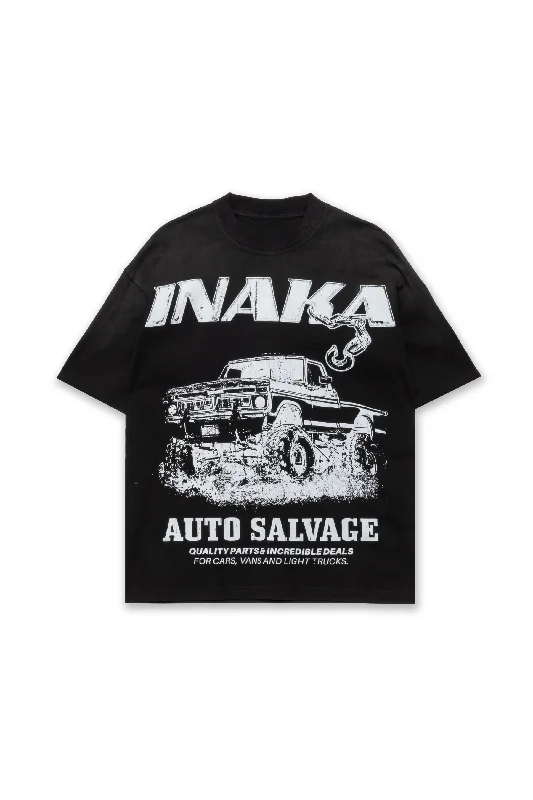 SALVAGE TEE - BLACK