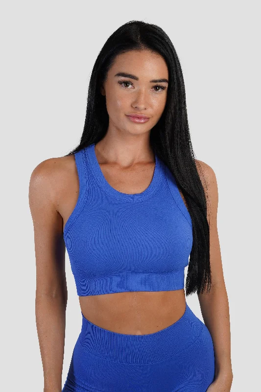 KTP RIBBED TANK - ELECTRIC BLUE