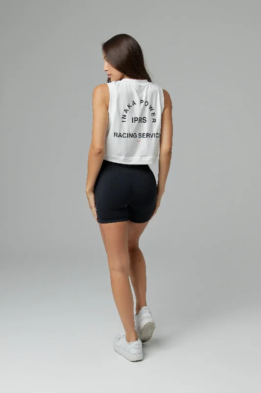 WOMEN'S IPRS CROPPED TANK - IVORY