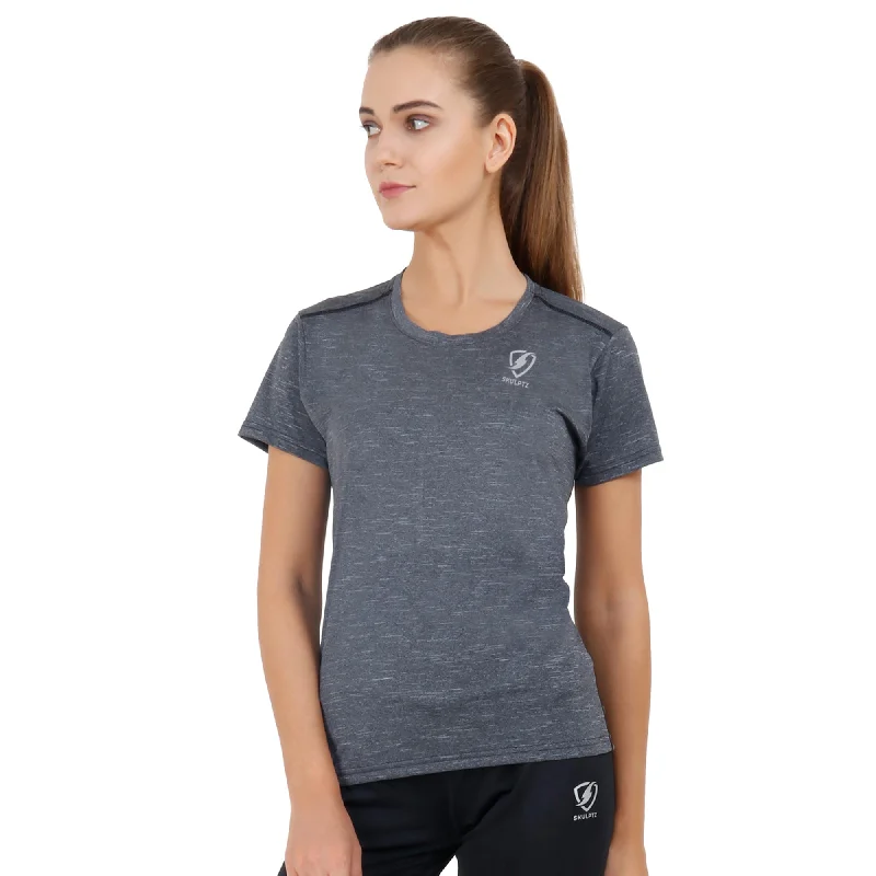 Womens Ray Tshirt (Grey) Loose Fit