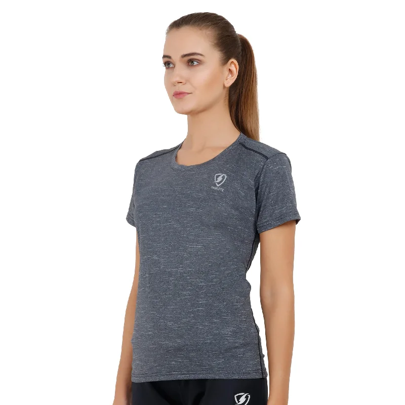 Womens Ray Tshirt (Grey) Loose Fit