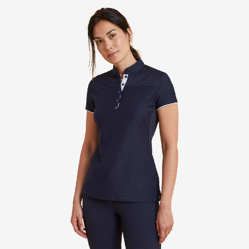 Women's Short-Sleeved Horse Riding Polo